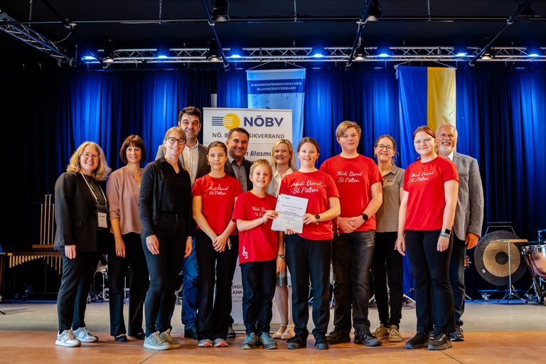 Midi Band St. Pölten erreicht 83 Punkte beim Jugendorchesterwettbewerb des NÖBV!