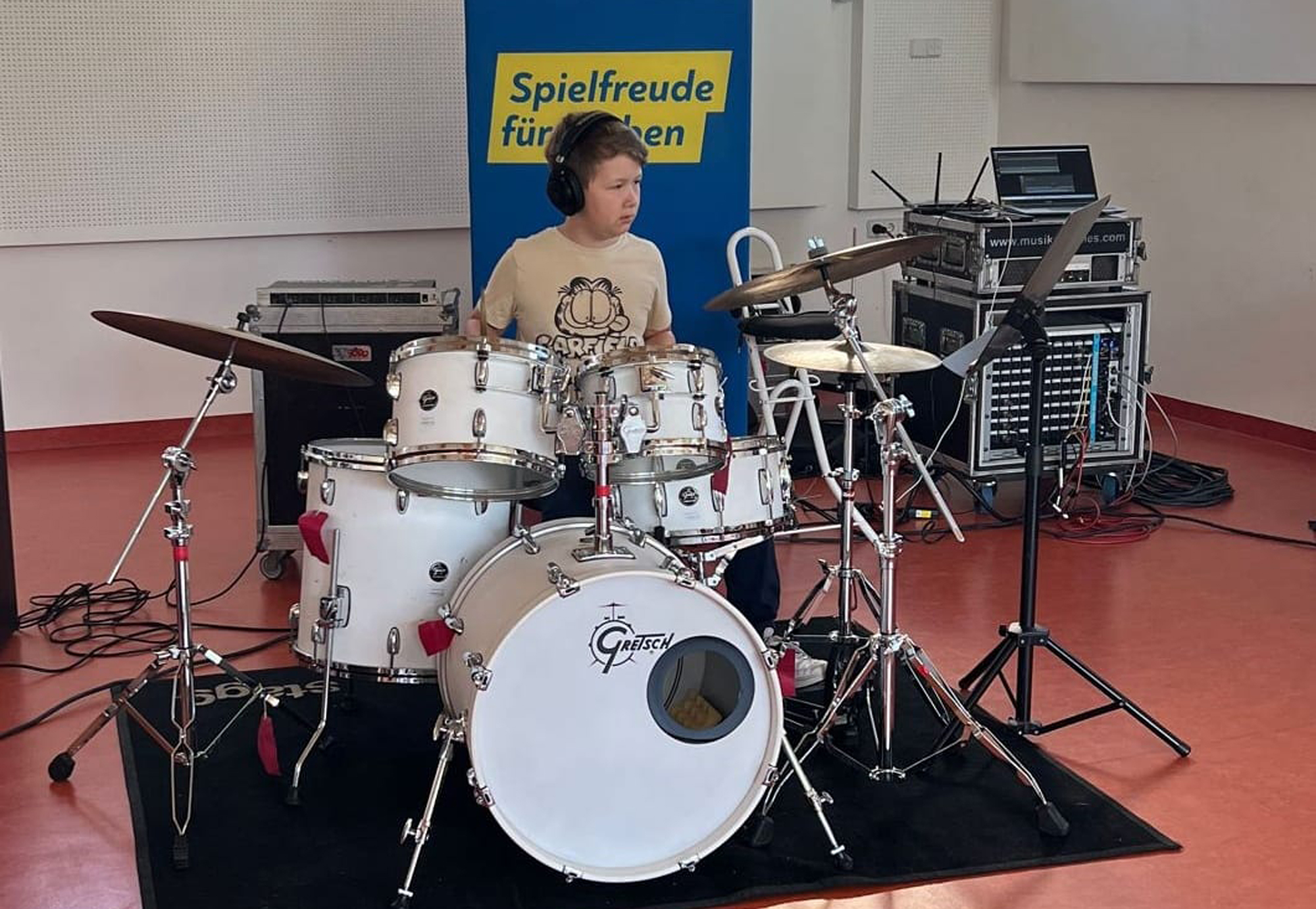 Schlaginstrumente Banner